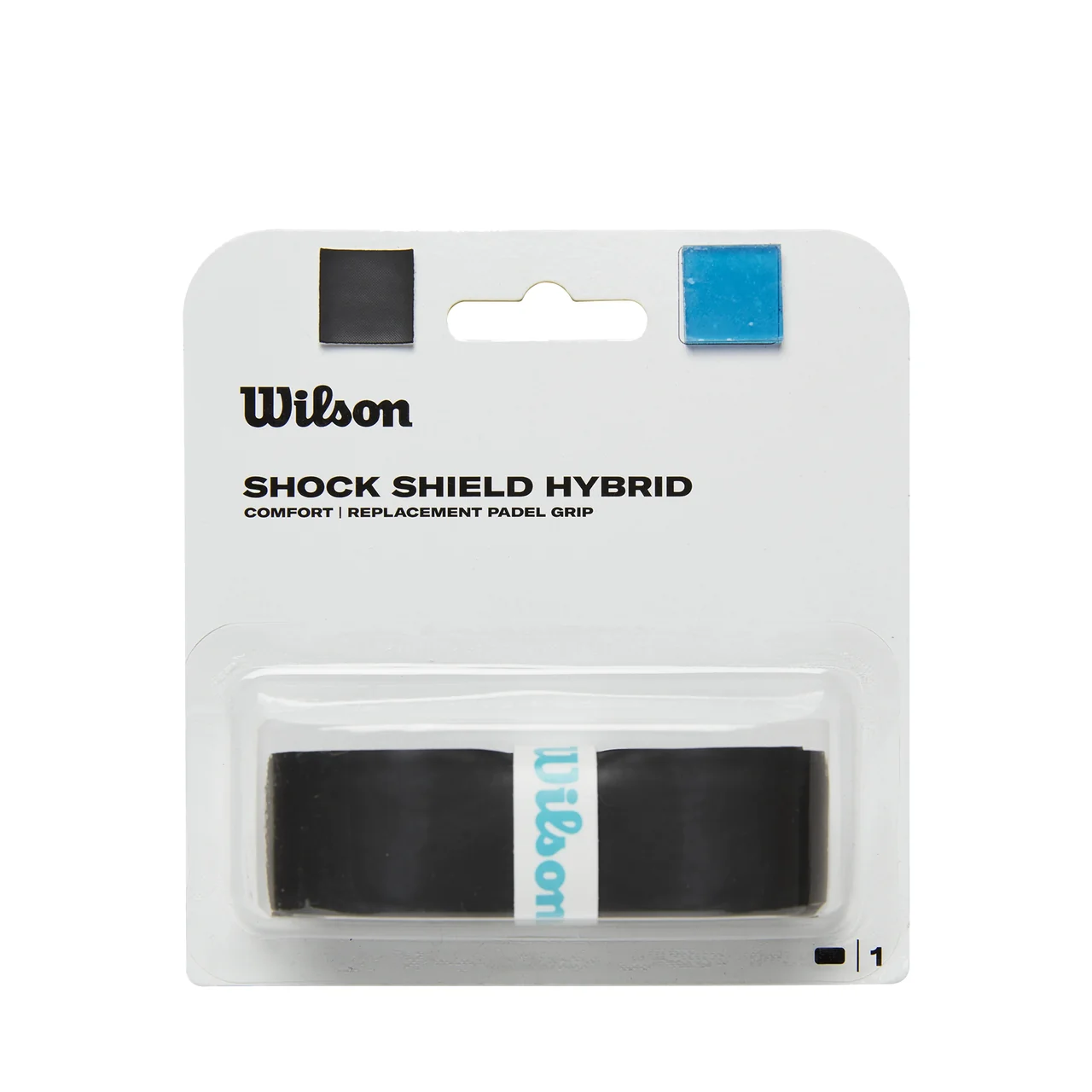 Wilson Shock Shield Hybrid Replacement Padel Grip Black
