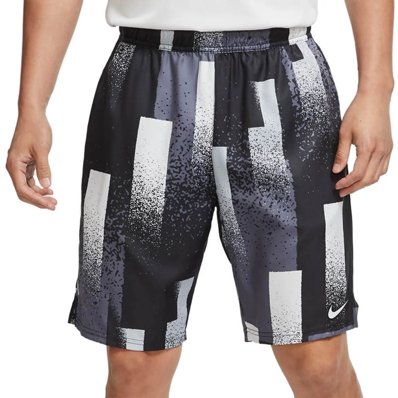 Nike Court 9''  Short Printed Black/White Size XL