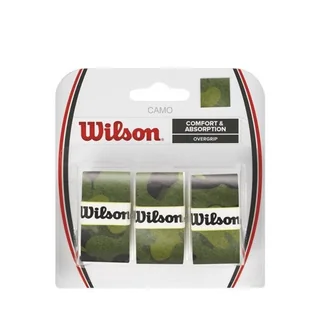 Wilson Camo Overgrip Green 3-pack