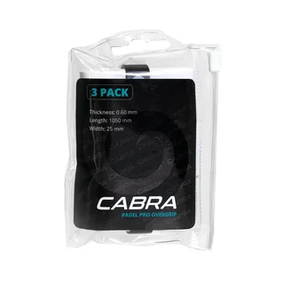Cabra Padel Pro Overgrip 3-pack White