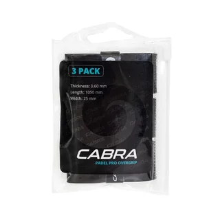 Cabra Padel Pro Overgrip 3-pack Black