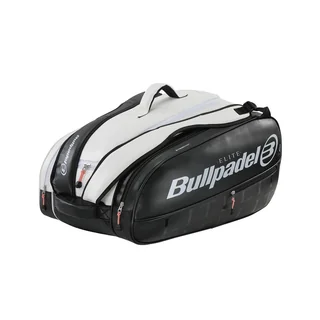 Bullpadel Elite Racket Bag Icy White/Black