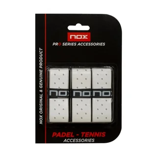 Nox Pro Padel Overgrip 3-pack Perforated White